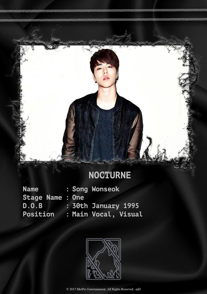 METPro_Ent's tweet photo. ㅤㅤㅤintroduce #2
ㅤㅤㅤㅤㅤㅤㅤ𝓞𝓷𝒆
#ONE #NOCTURNE #NIGHT #Mini_Album #HotDebut #2ndMember #120817 https://t.co/ifzbe7mqBp