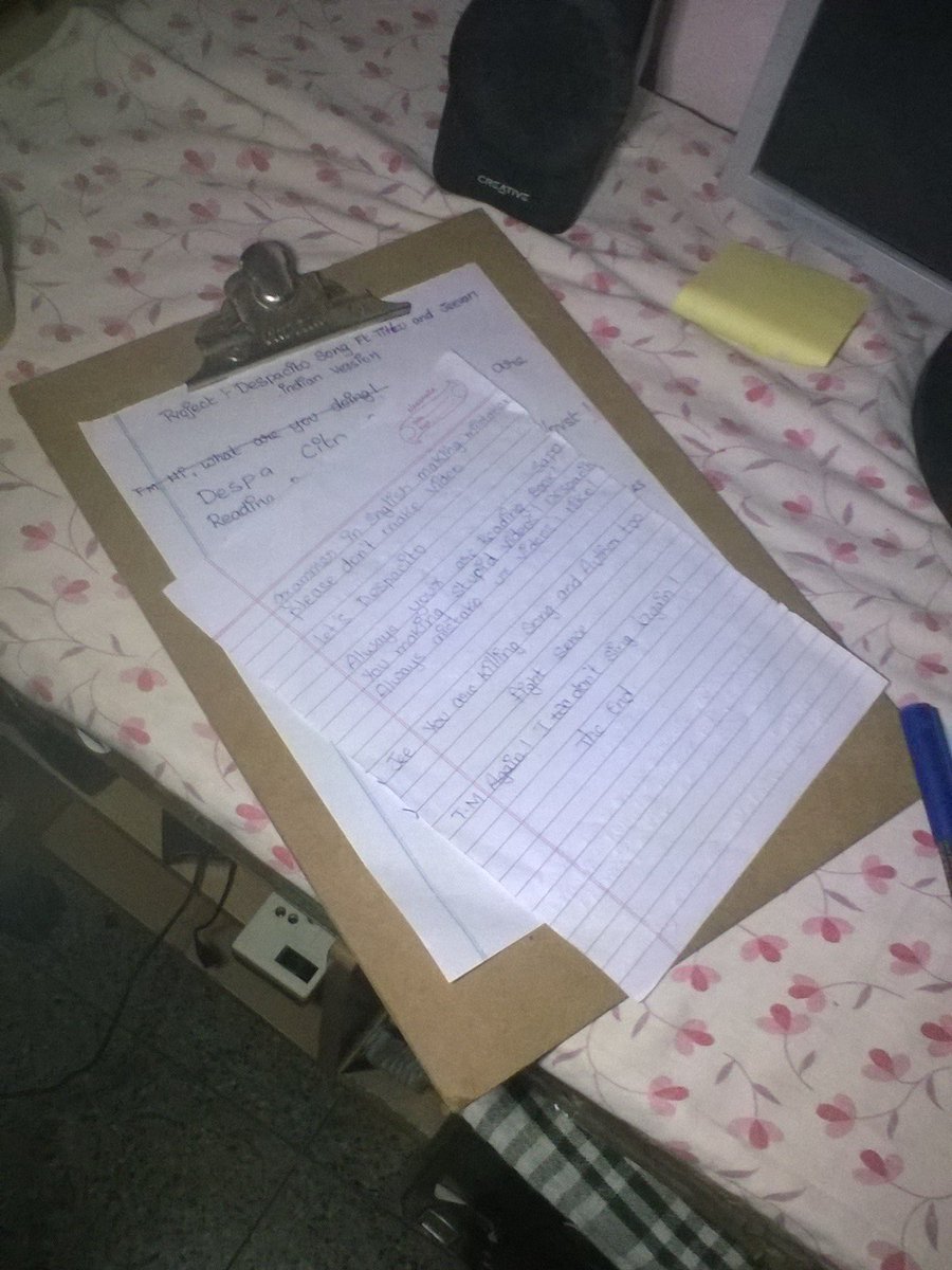simplejeevan's tweet image. Script Ready! Ready to shoot...
#vines  #simplejeevan