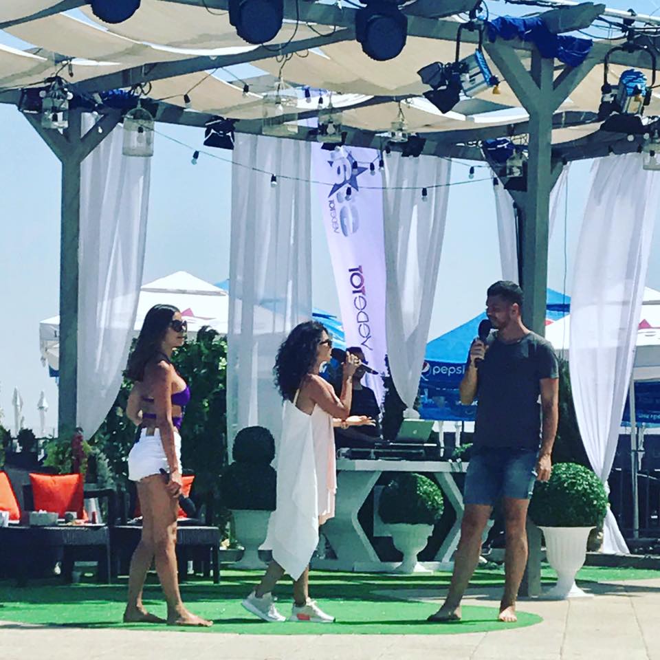 rua_royal's tweet photo. Thank you for your warm #invitation and for #all the #fun ๐ถ #starmatinal #tvshow #bythepool ๐ท๐ด #RUA #pop #music #LoveIsAll #TranscendentLove https://t.co/2hkQth0Ud1