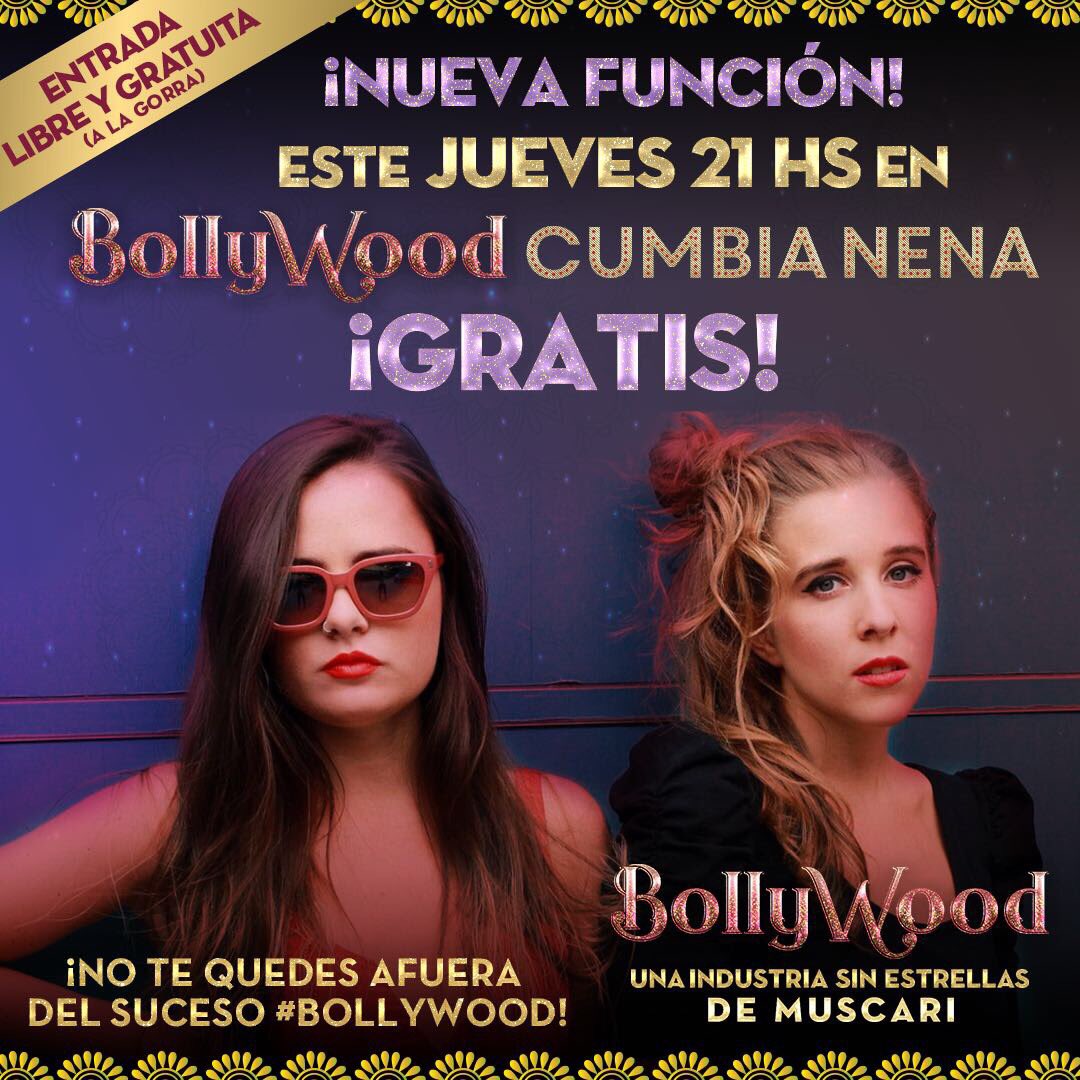 muscarijoseok's tweet photo. Hoy jueves 21 hs agregamos funcion de @Bollywood_OK en @espacio_ift no te la podes perder !
ENTRADA GRATIS !
veni esta noche con tu gente https://t.co/F09gYQFSqR