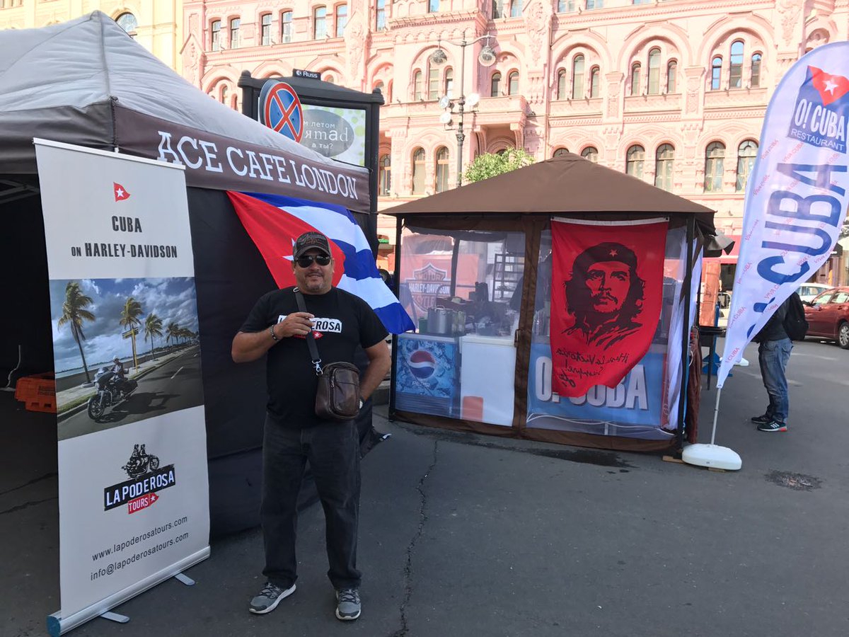 lapoderosatours's tweet photo. St. Peterburg Harley Days have already started and here we are!
#HarleyDays #HarleyDavidson #StPetersburg #Russia #Cuba #Lapoderosatours https://t.co/hgNCIvkAOG