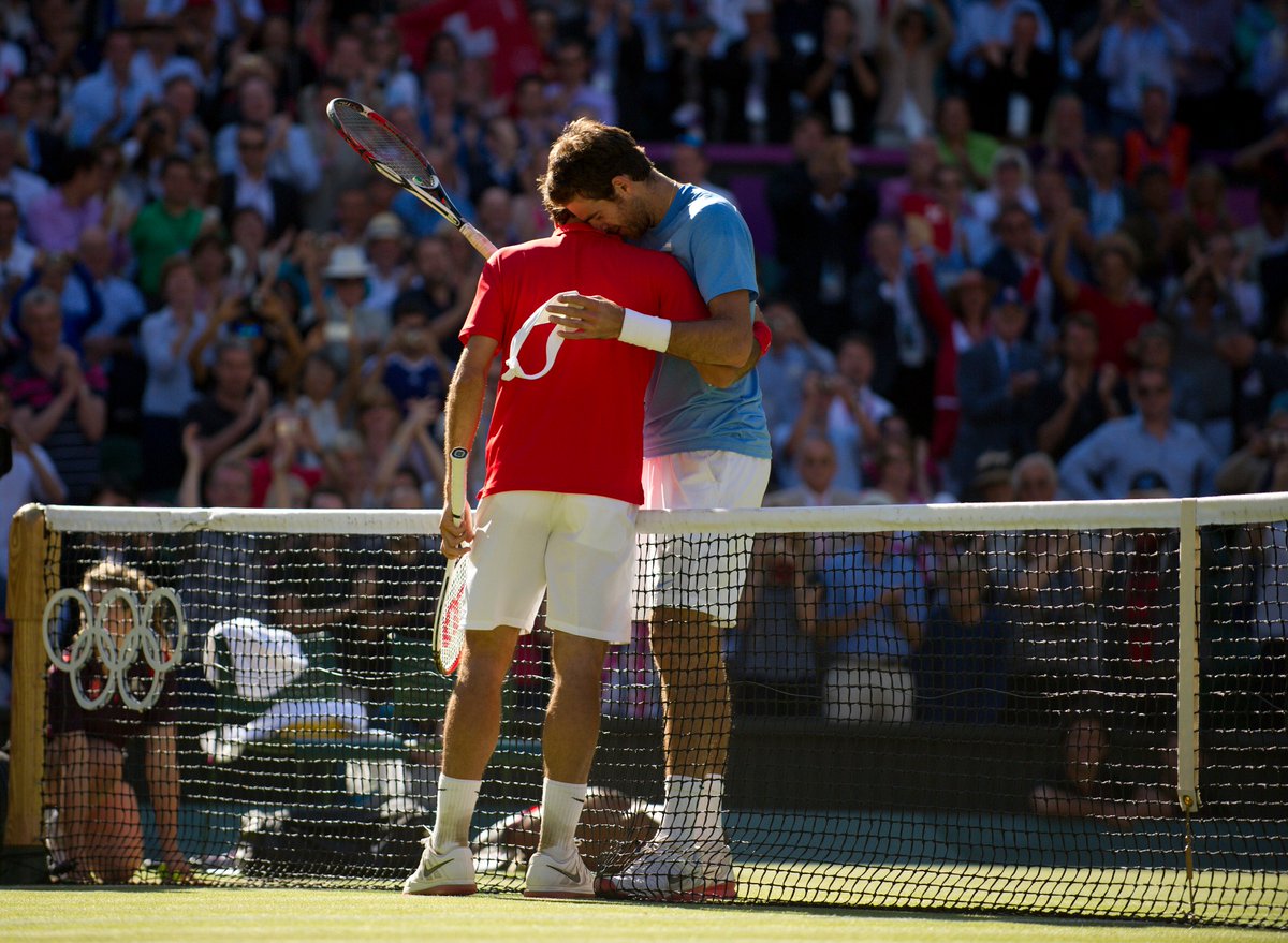 57 games. 4 hours &amp; 26 minutes. 19-17 in the third.

5 years ago today, Federer and Del Potro contested an Olympic classic at #Wimbledon...