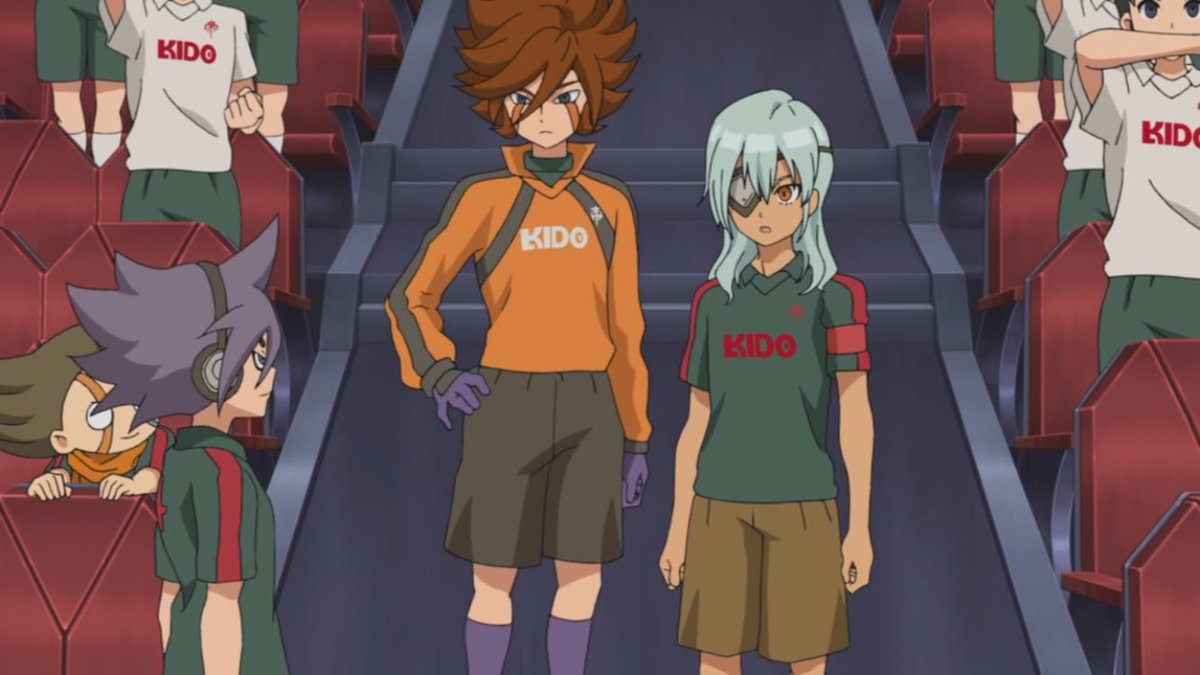 18日のチャスカ En Twitter イナズマイレブン アウターコード2 推しキャラが沢山いるエイリア学園が一つの学校になってオールスター揃いの回だった 非常に期待 デザームのネタも面白い 絵が本当に綺麗なのでグラン この回では別の名前で呼ばれていた の目の色とか