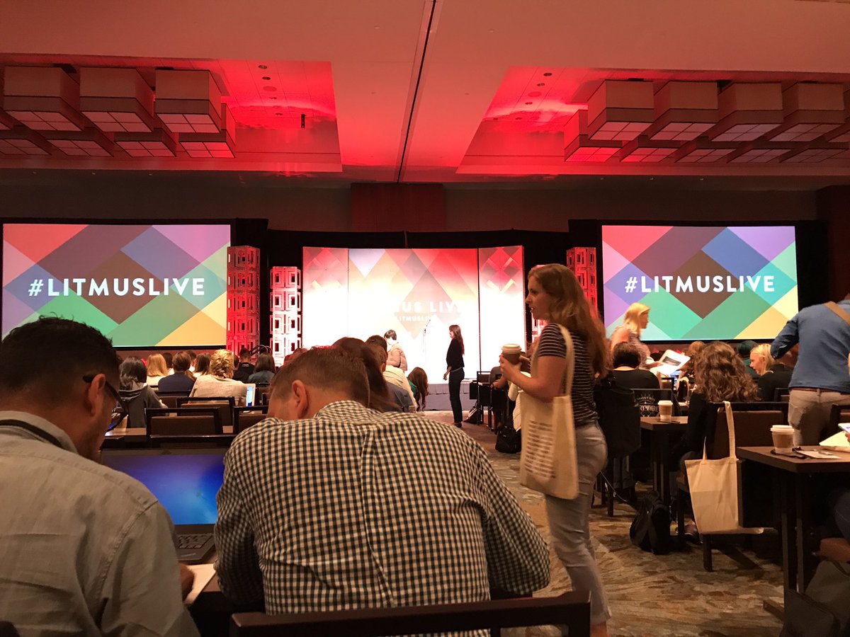 JenniferSchrock's tweet photo. It's time for #litmuslive !!! https://t.co/fSSOWNxtcy