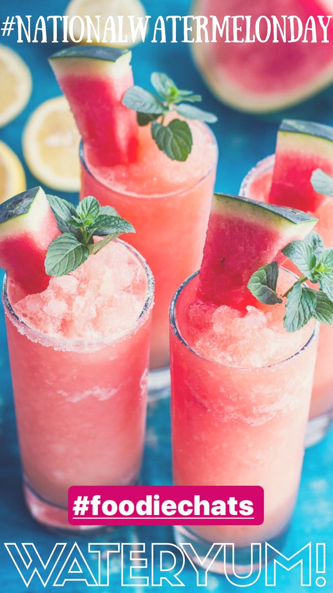 Foodiechats's tweet photo. We sure do love us some Watermelon 🍉 #NationalWatermelonDay #Foodiechats https://t.co/hfx38DJG9n