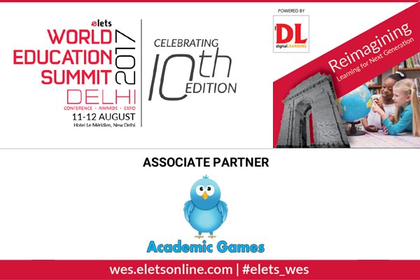 dl_magazine's tweet photo. @OEA_Group joins 10th World Education Summit 2017, Delhi as Associate Partner #eletsonline #elets_wes
For Queries: https://t.co/en3HNhqgey https://t.co/BTlEuqQjRH