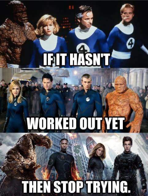 ComicBookCave's tweet image. I think 3 strikes and your out.. enough's enough #NotSoFantastic4