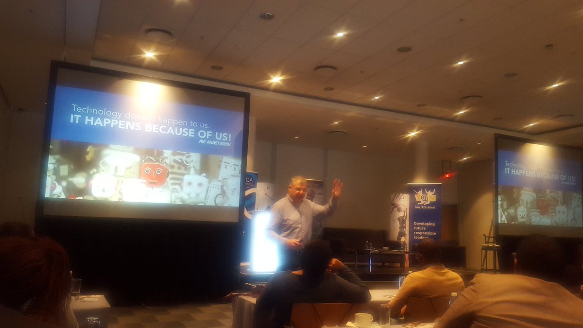 jmmojapelo's tweet photo. @AkiAnastasiou shares insights on Technological evolution at the #YCAN2017 Conference. @saica_ca_sa @SandilePhillip @CamiMbulawa https://t.co/BqwxWCFiDd