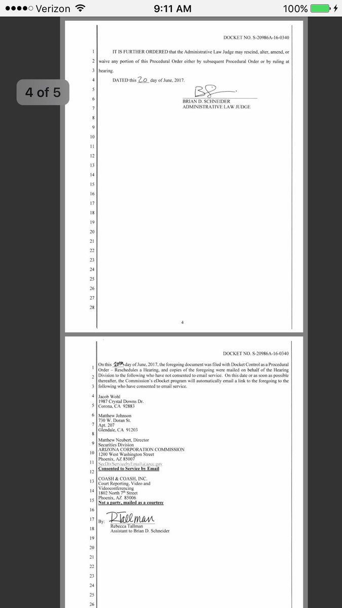 funder's tweet photo. Court Doc: Jacob Wohl who Trump keeps retweeting is facing 14 counts of fraud in front of the Arizona Securities Commission-hearing 8/7/17 https://t.co/fsIcRbAXoG
