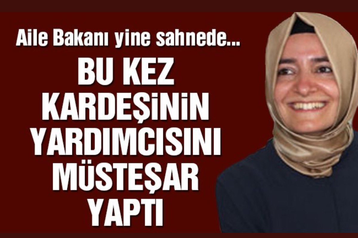 Hanımefendi'nin görevi  tam olarak "Aile'den Sorumlu Bakan" diye tanımlandığı için, o da aileyi kendi ailesi sandığı için işini yapıyor😂😂