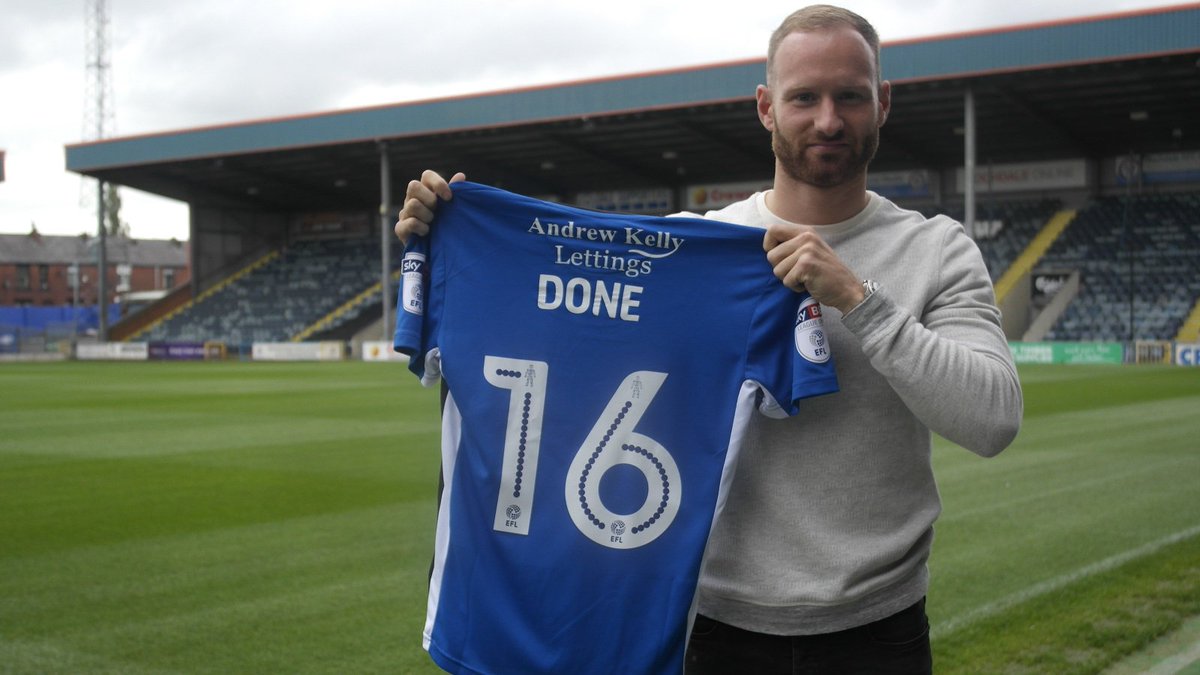 DONE deal! We are absolutely delighted to announce the return of Matt Done on a two-year deal!

Welcome back, Doney! #RAFC