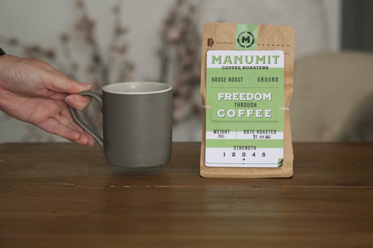 SafeFromSlavery's tweet photo. Coffee roasted by survivors of modern day slavery! 
Order your @manumitcoffee and enjoy a cup with friends and family. https://t.co/m0AU7gjVyj