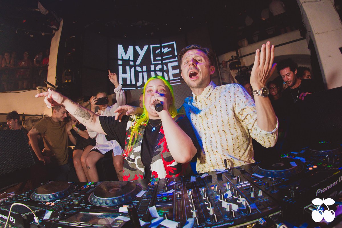 Dream team <a href="/martinsolveig/">Martin Solveig</a> <a href="/almacyber/">ALMA</a> Amazing night at 'My House' #Ibiza w/ <a href="/MarkRonson/">Mark Ronson</a> @radio_coco <a href="/iamCreange/">Creange</a> Merci! #pachaforever
