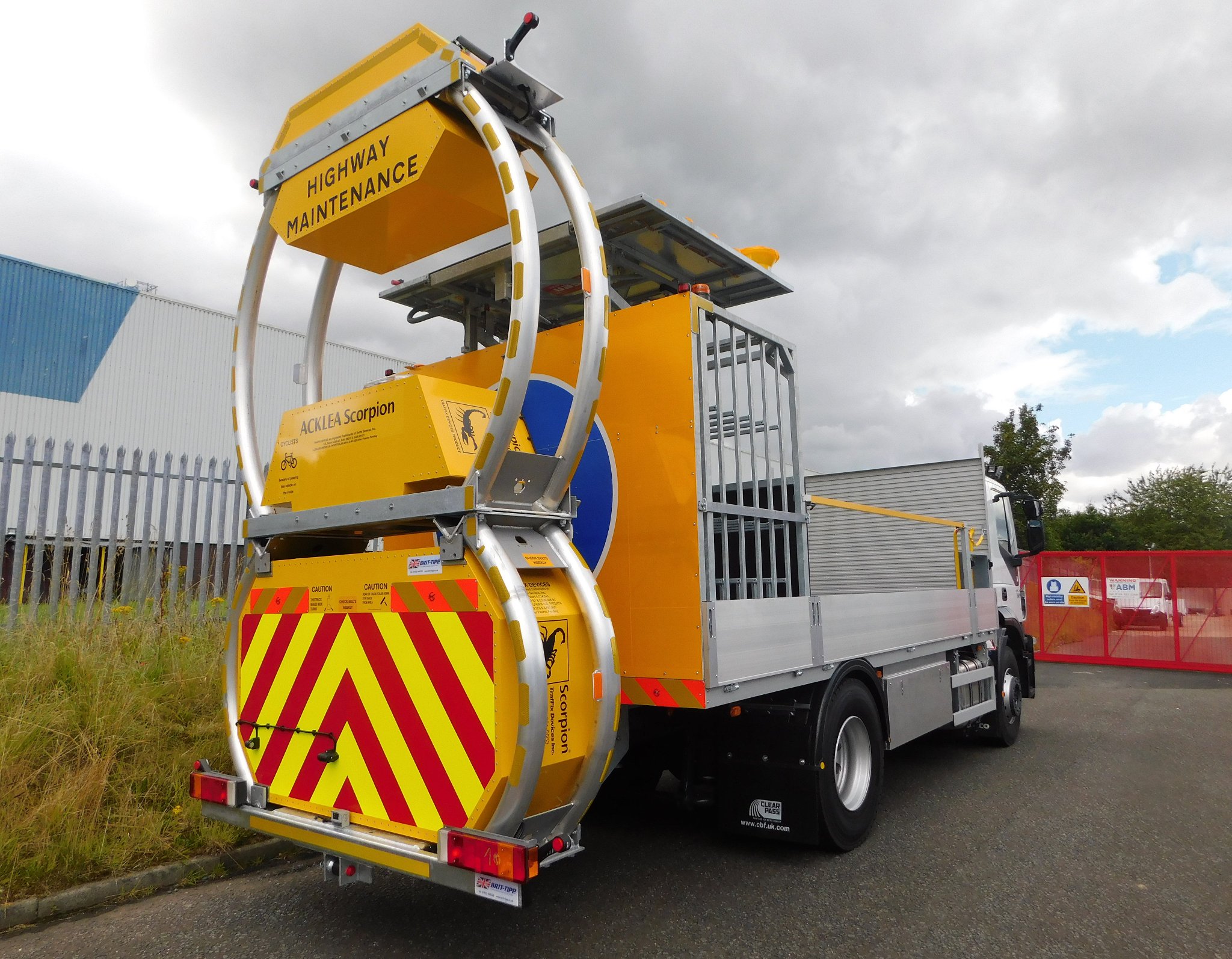 BritTipp on Twitter "Traffic Management body with Crash Cushion on an