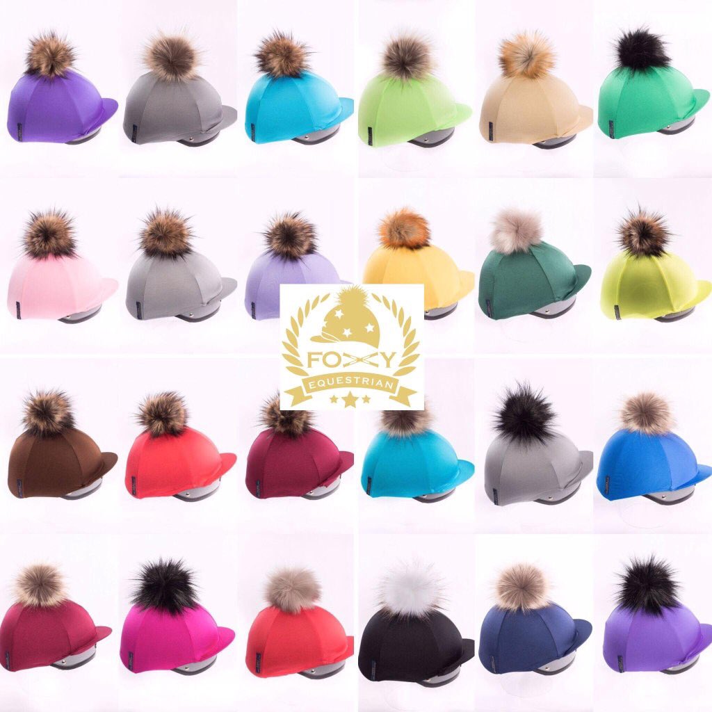 EquineHour's tweet image. #Competition
RT &amp;amp; Follow @foxyonex for a chance to WIN a plain or bespoke Faux Fur Pom riding hat silk
Draw this Sunday 8-9pm at #EquineHour