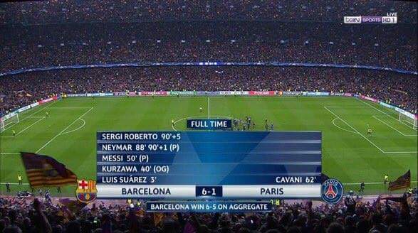 FCBarcelona_GO's tweet photo. Muy fácil burlarse de un fichaje, muy difícil de olvidar de esto.. eh @PSG_English https://t.co/mzqz5nyQg8