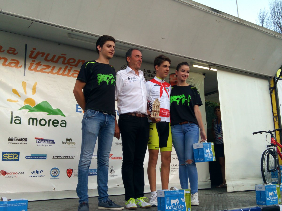 Jon Ibáñez primer pamplonica #VueltaPamplona #Boj