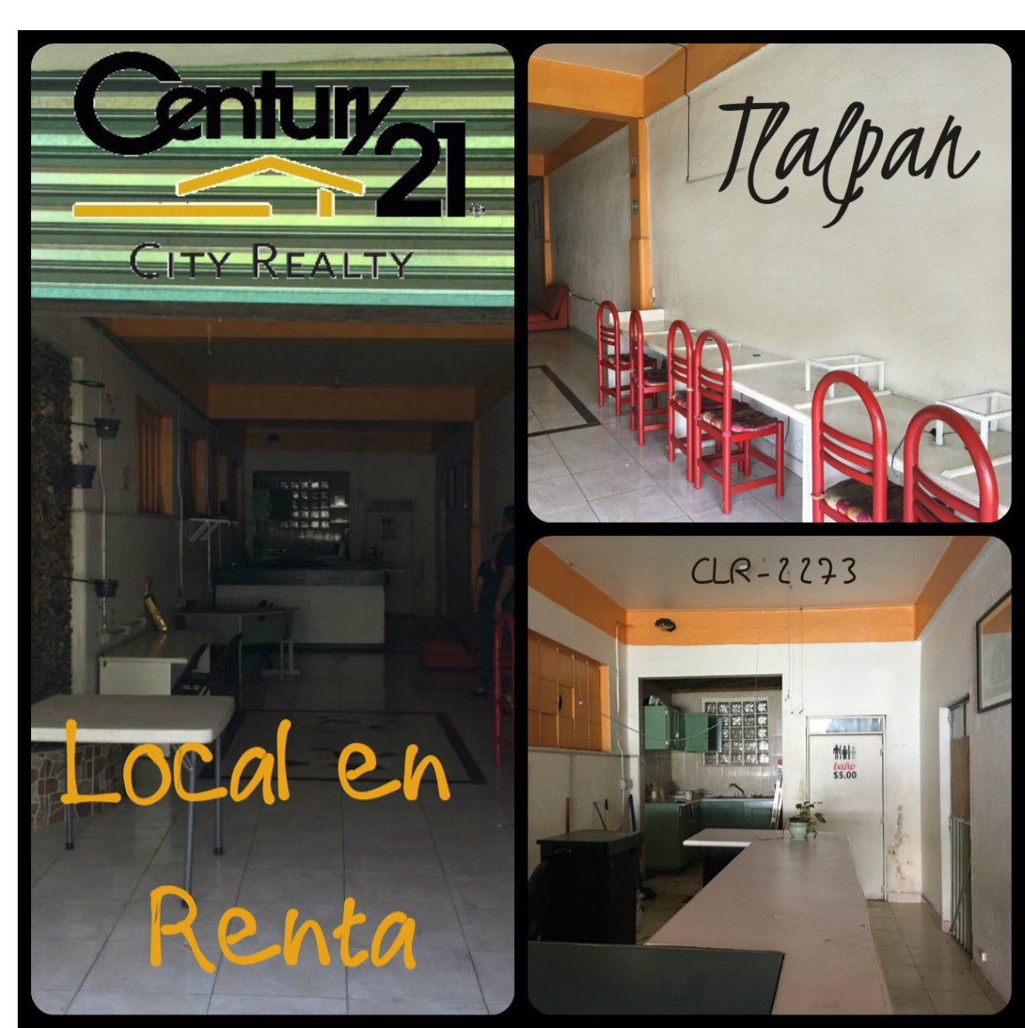 C21CityRealty's tweet photo. #Local en #Renta para cualquier giro comecial SIN venta de bebidas alcohólicas Renta: $19,900 #Century21 #CityRealty 
Tel 5255-5521 https://t.co/MtqLXGaGaL