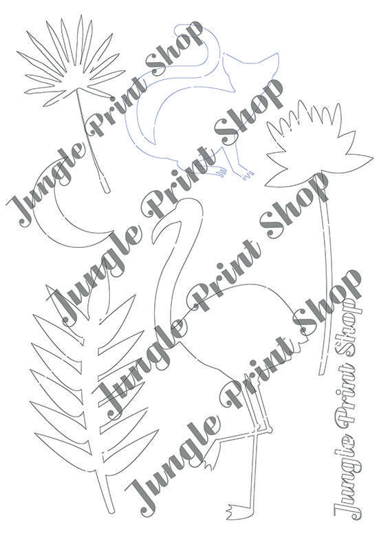 JunglePrintShop's tweet photo. Flamingo&amp;Lemur SVG PNG Printable Cutting Files! https://t.co/CDS2P7XVur #etsy #svg #png #printable #eps #tropical #jungle #cricut #cameo #ai https://t.co/xcFKIVeLKA