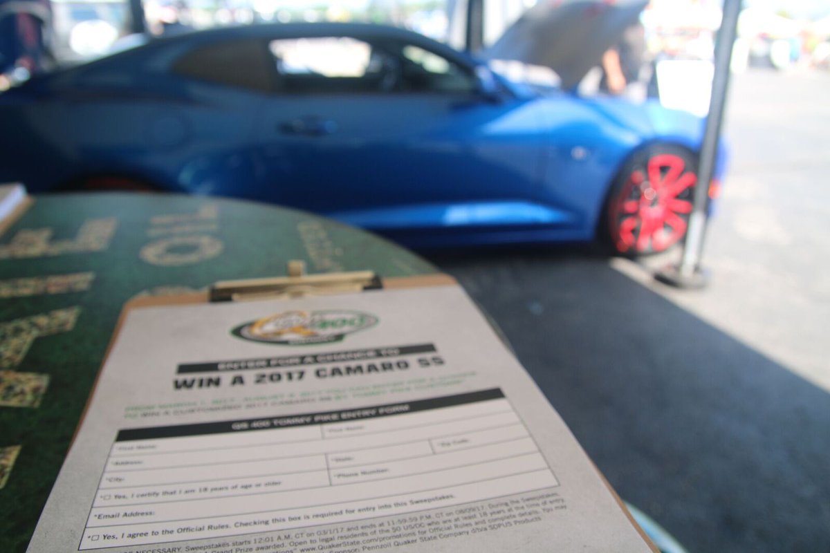 tommypikecustom's tweet photo. Time is running out to register for chance to win this 2017 #camaro ss. https://t.co/LpK7GpLV5V #quakerstate #firestonecompleteautocare. https://t.co/LQzRTUsNZk