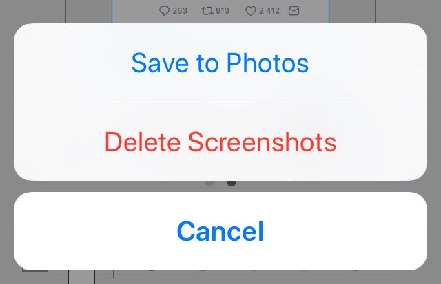 grekulanssi's tweet photo. The #screenshot feature in #iOS11 is awesome! 👏🏼 annotate, share and discard. No more screenshots flooding Photos folder. #IOS11beta3 https://t.co/ntBAYqtyLl