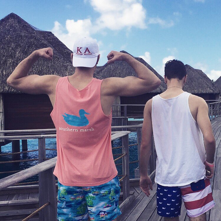 Brothers Brandon Samwick and Ben Naon took a little trip to the South Pacific this week to relax before getting back to Tempe #RushtheOrder