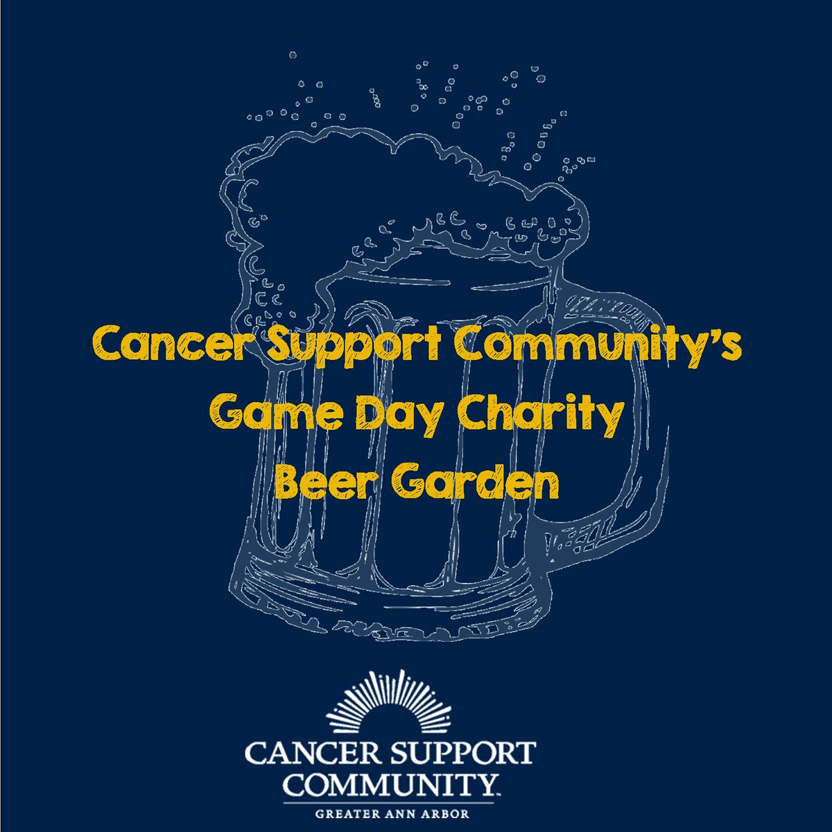 CSCAnnArbor's tweet photo. @theblockm  Looking for a tailgate spot? Look no further than the @CSCAnnArbor's Charity Beer Garden. https://t.co/TnxiRApuhF … https://t.co/EKakLAVOnE