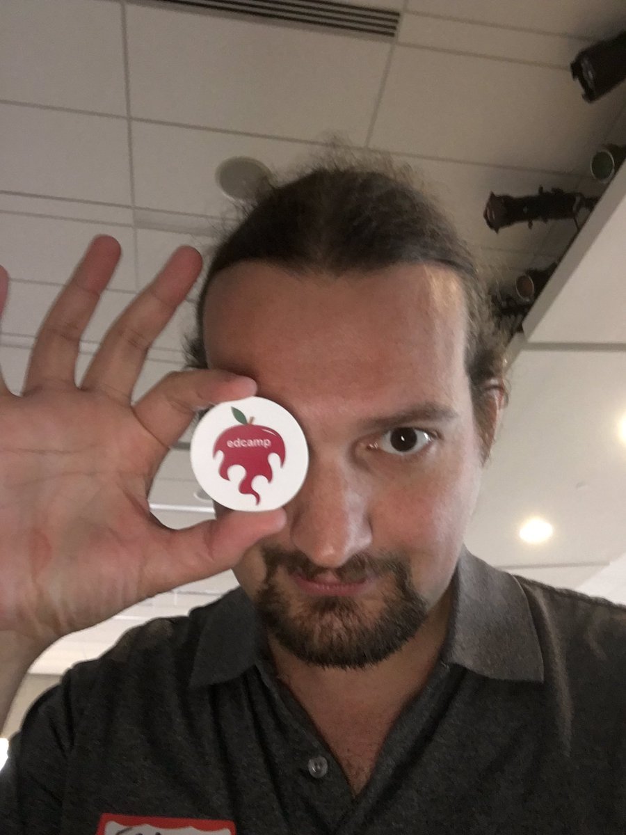 ProfHibbetts's tweet photo. Edcamp monocle? Maybe teaching like a pirate? Let's get this started! #alEDoCamp #edcampgo #edcamp #TeachLikeAPirate https://t.co/spCkLWVca9