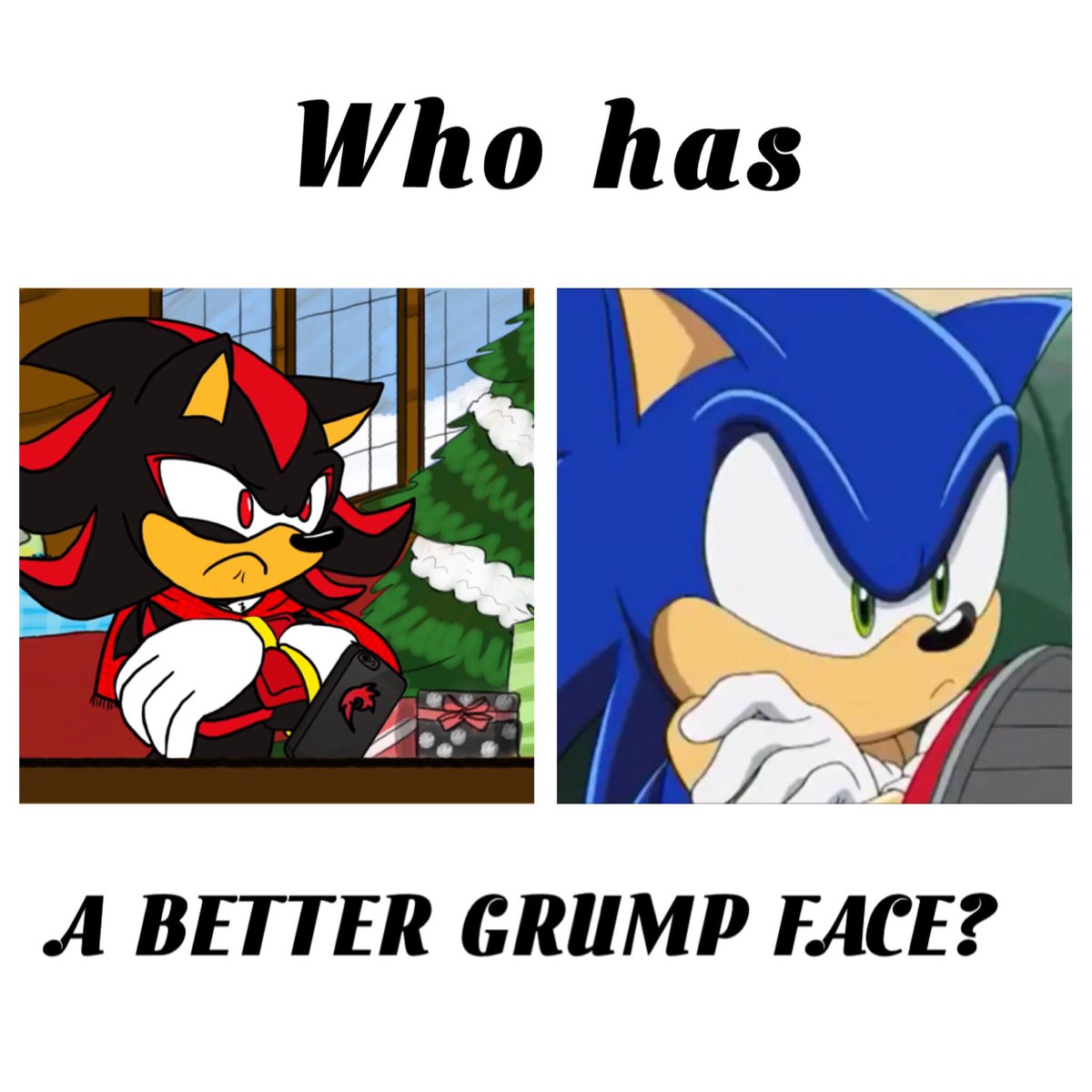 Happy Thursday everyone! Let's start off with a community question! #ThursdayThoughts #AtSh #ShadowVsSonic #AskTeam182