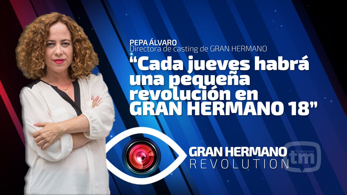 abuelayeye123's tweet photo. Cada jueves habrá un gran Revolución dice la gran directora de #castinggh18 @Iagare @ghoficial espero y prometo #GHRevolution #Diario https://t.co/aNHeXHlvSQ