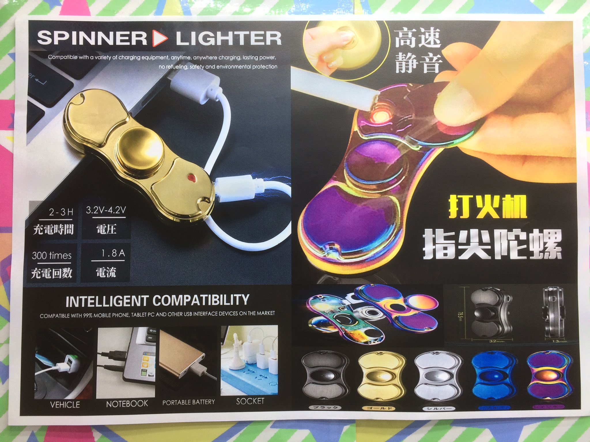 開放倉庫 米原店アミューズコーナー Pa Twitter ハンドスピナーライター入荷しました なんと 大人気のハンドスピナーとusbライターが合体しちゃったナンダコレ なアイテム W ライターとしてもハンドスピナーとしても使える一石二鳥なこちら