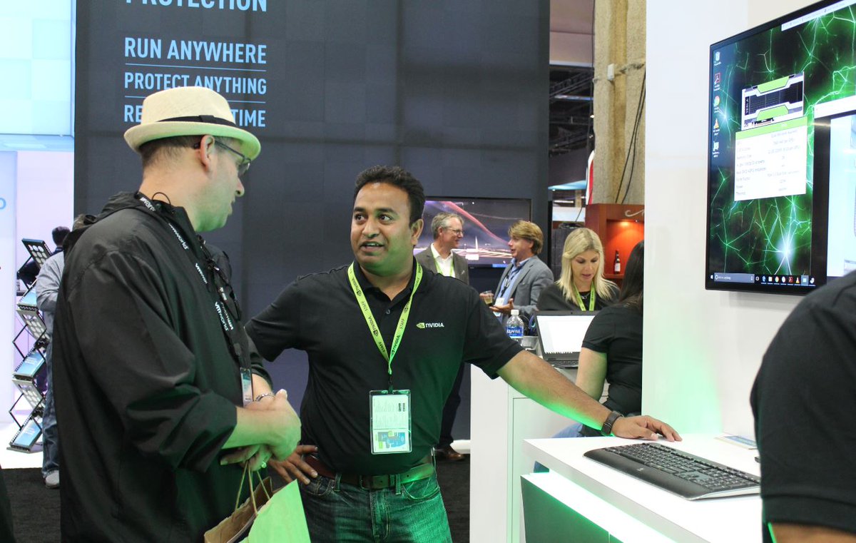 Avoid the crowd and schedule one-on-one meeting with the #NVIDIAGRID team at #VMWorld now. nvda.ws/2wp455B