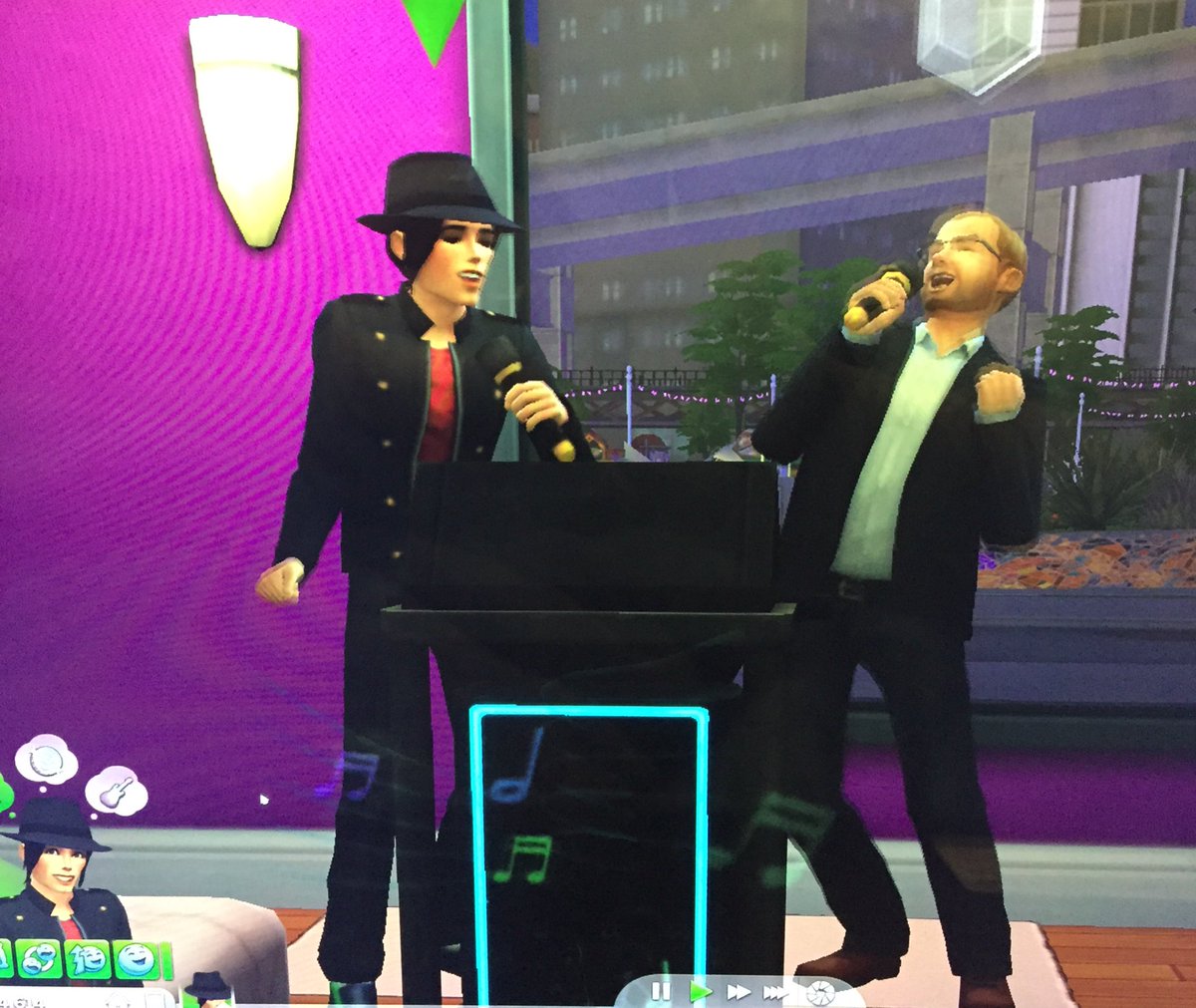 celestialcure's tweet image. Ugh, I've been busy, so no proper #SupportDanPattersonAbuse image today! Instead, here's Dan singing a duet with Michael Jackson. #DatBeard