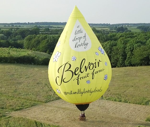 WNthinkpeople's tweet photo. It's @Countryfilelive this weekend &amp; we're there with @belvoirff &amp; the #naturallylovelydrinks hot air balloon. Look out for it! https://t.co/EdeCK8LyCR