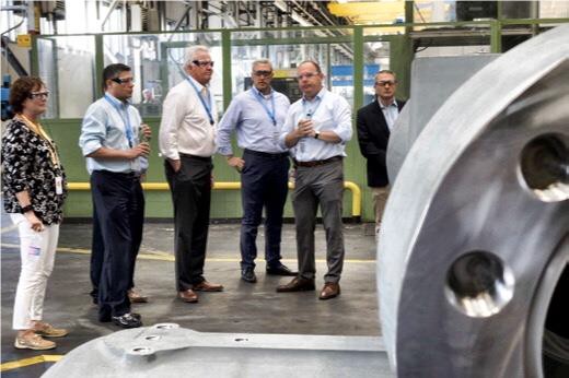 simonelli_l's tweet photo. First @BHGECO Board mtg in Florence factory. We combine digital &amp; industrial to invent smarter ways to bring energy to the world. #WeAreBHGE https://t.co/EXEEH2QMTJ