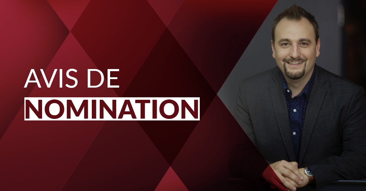 EntrepreneuriQc's tweet photo. Michaël Giguère : nouveau président-directeur général d’Entrepreneuriat Québec! Plus de détails ici : https://t.co/Ozrr7bXqSh https://t.co/TVzFgWPh2Q