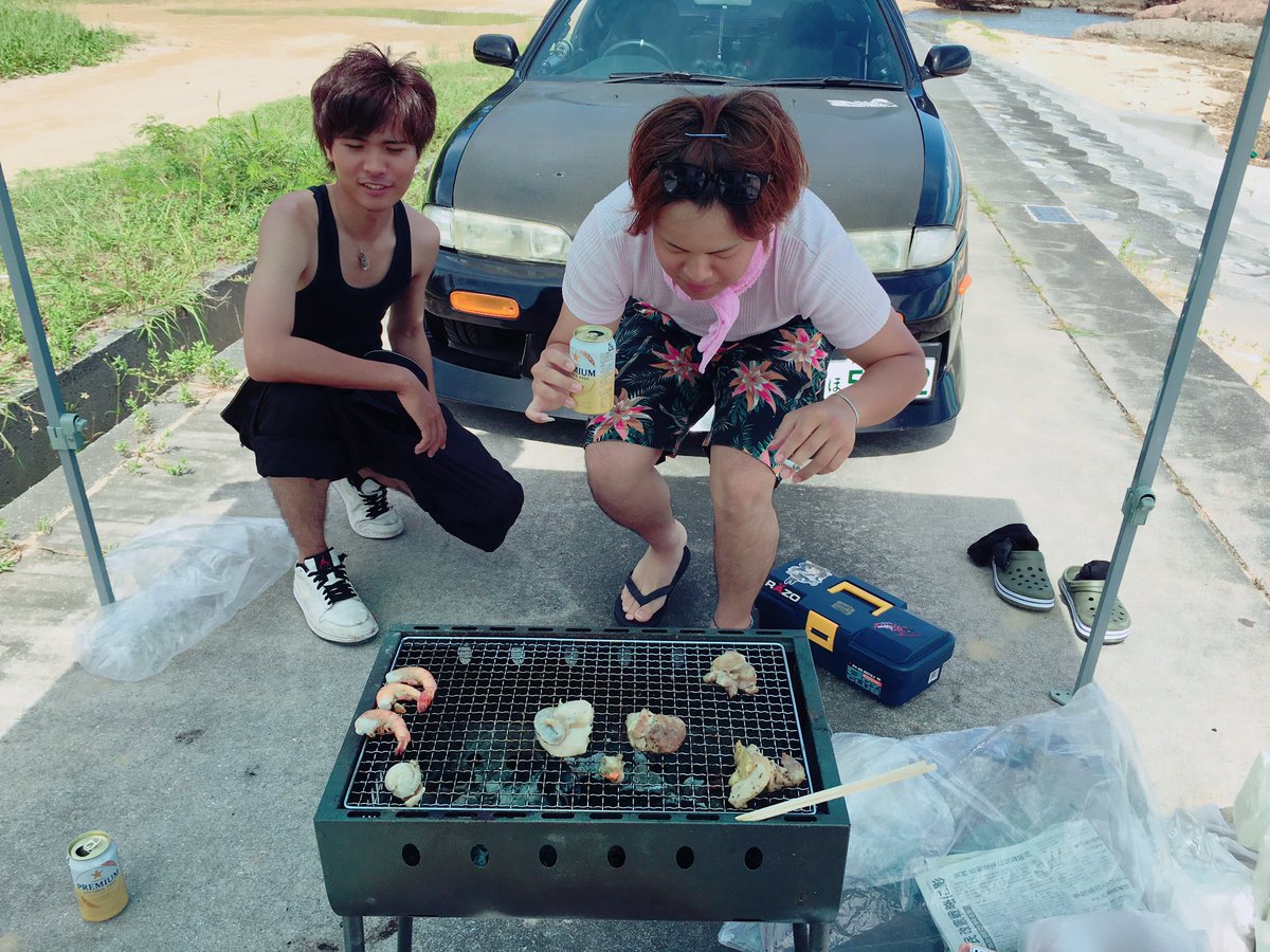 BoGakkan's tweet image. 月曜日が楽しみだ🌺🌺
バーベキューすんぞー😍

いつものメンで
次はノンアルやなくて
ノンノンアルで朝から次の日まで
ぶち上げてくぞー😍😍
重低音MAXパリピやさ♩

今回は最初からゴミ袋も持参！
来た時よりも美しく！
綺麗な海を守ろう第2弾予定中🌺

#LEDstyle