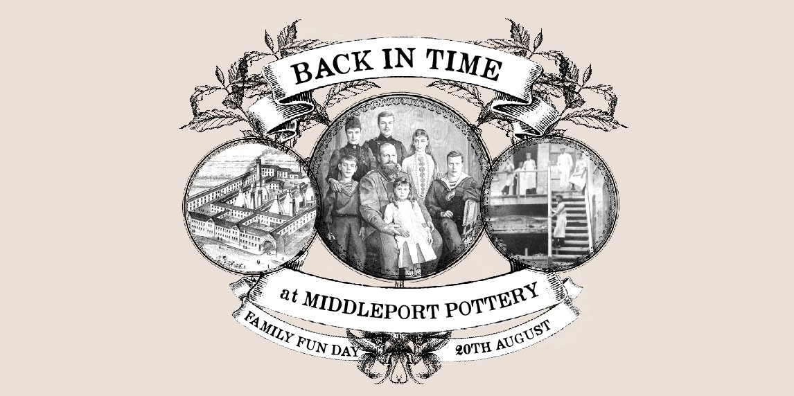 Middleport_Pot's tweet photo. Sunday 20th August! Back in Time  - Visit Middleport Pottery in the #Victorian #Era! Also- #steamengine #raku #potthrowing #victorianphotos https://t.co/oOIJ5purb4