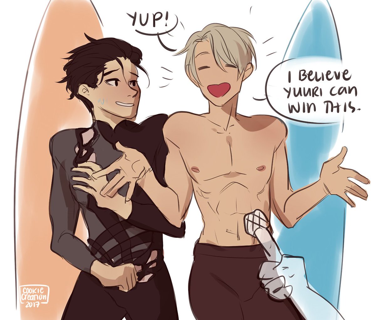 YOI but the ice is melted #yurionice