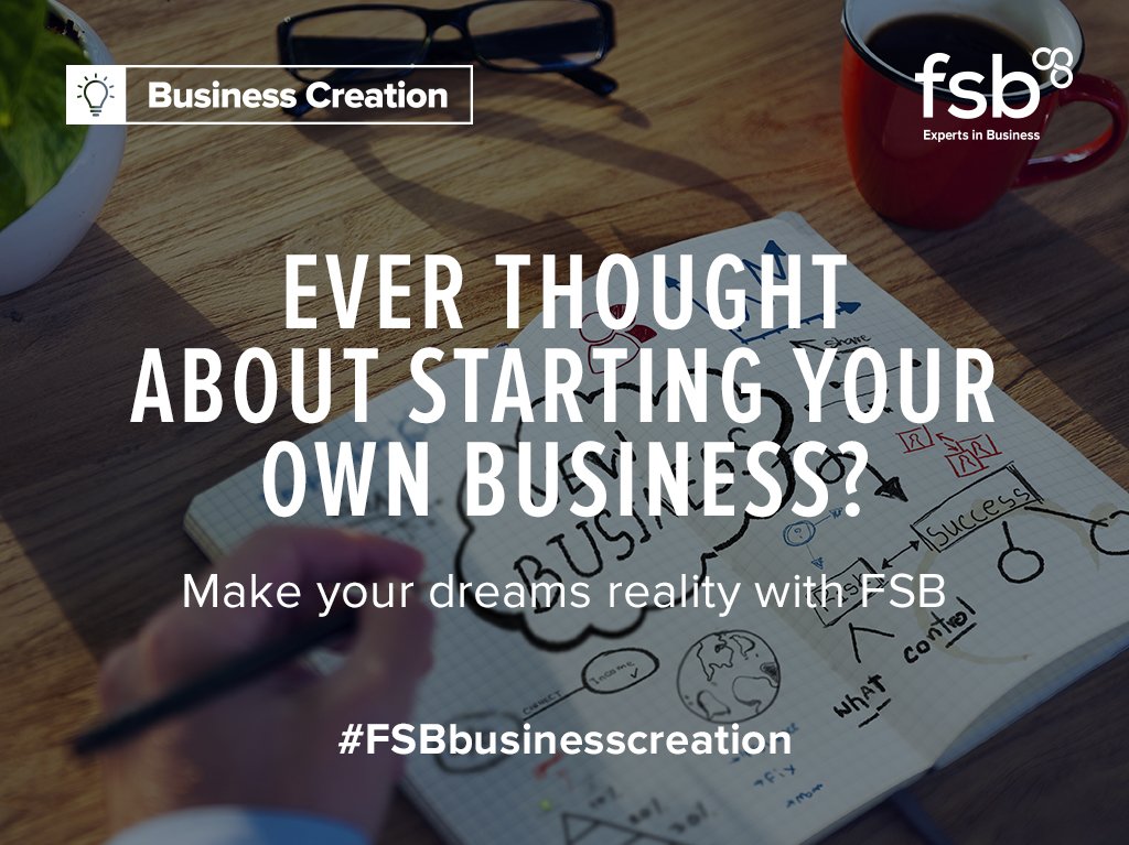 Ever thought about starting your own #smallbiz? Check out #FSBbusinesscreation bit.ly/2nj4Qce