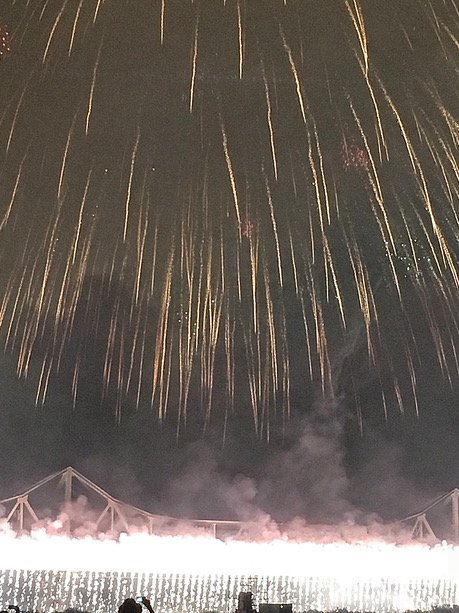 You’ll never find hope 
if you’re looking down✨
#長岡花火