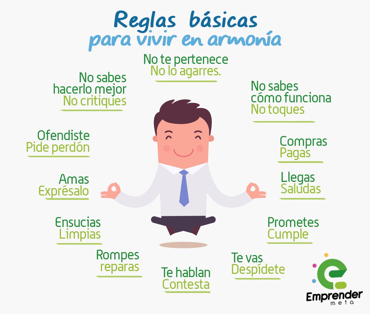 Una oración utilizar Alentar reglas para