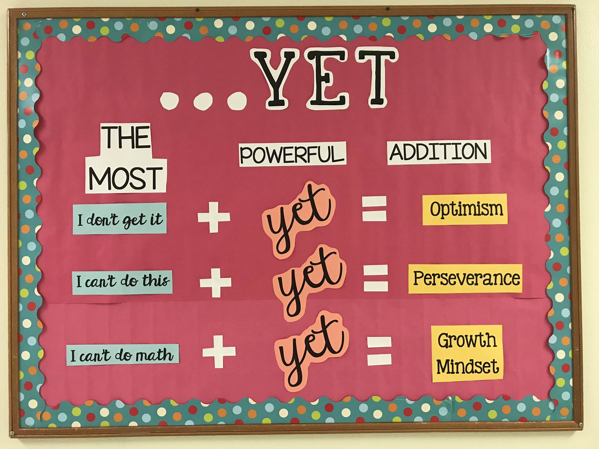 drbasilmarin's tweet photo. The power of the word "yet" is a life changer!! S's need to know that anything is possible with hard work and dedication!! #growthmindset https://t.co/n4rszhPDbY