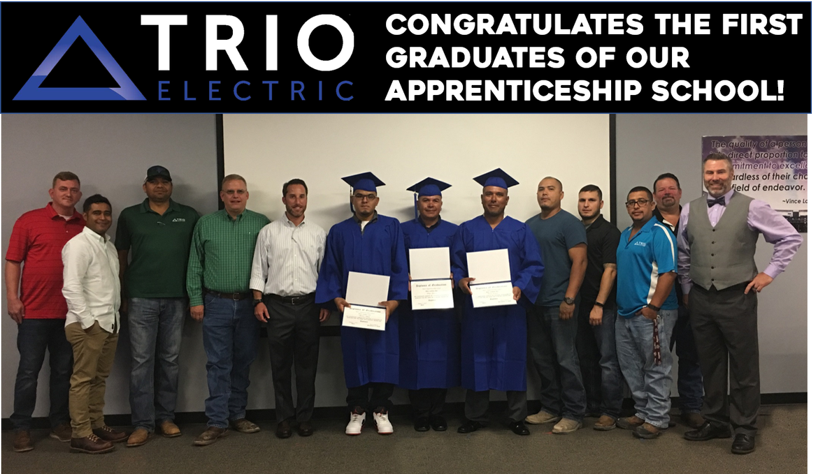 TrioElectric's tweet photo. #BuildingAFuture at #TRIOElectric.  Improving Lives By Serving Our Customers, Community, and Employees https://t.co/2BkkyqUqXU