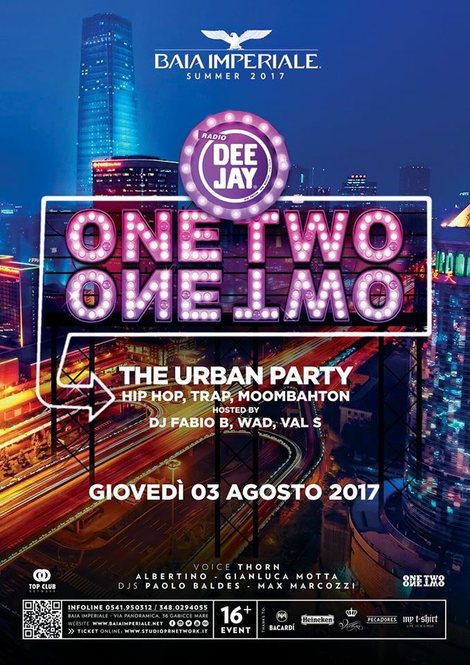 djfabiob's tweet photo. #AllThaWayUp to #Riccione
#stasera #baiaimperiale
#onetwoonetour
@michelewadcapo @ValStyle12 @RealFlamBoy https://t.co/qGg26lbGXn