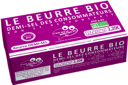 C_qui_le_Patron's tweet image. Le beurre BIO demi-sel créé par les consommateurs #Traditionnel #Naturel #SansBétacarotène #SoutientLaConversionBio facebook.com/CestQuiLePatro…