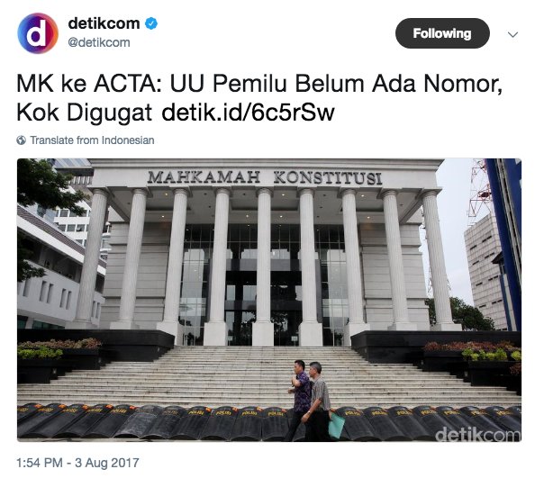 <a href="/habiburokhman/">HabiburokhmanJktTimur</a> Yakin "jagoan"?? Kok menggugat UU yang belum ada nomornya?? 😂😂😂😂😂😂😂😂😂😂😂😂