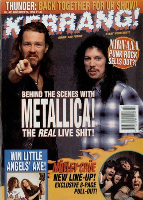 Happy Birthday, James Hetfield. How about this for a throwback? 