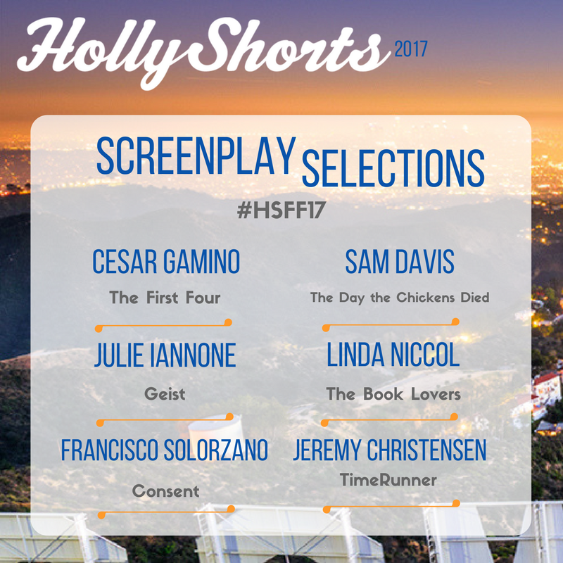HollyShorts's tweet photo. Congratulations! #HSFF17 #ScreenplaySelections https://t.co/UmCVNmUbCd
