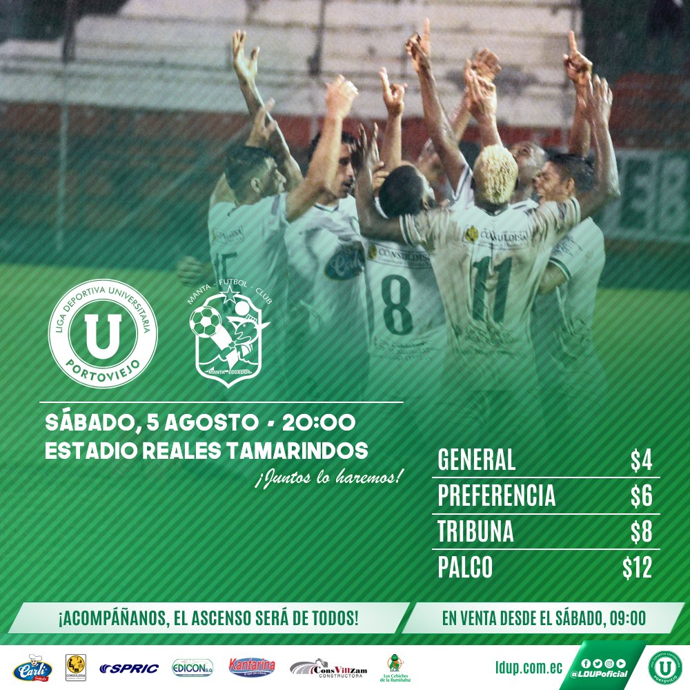 LDUPoficial's tweet photo. El partido esperado... 
#LDUPvsMFC

#LDUP💚 #SomosLaGarra https://t.co/vQdOLpyhho